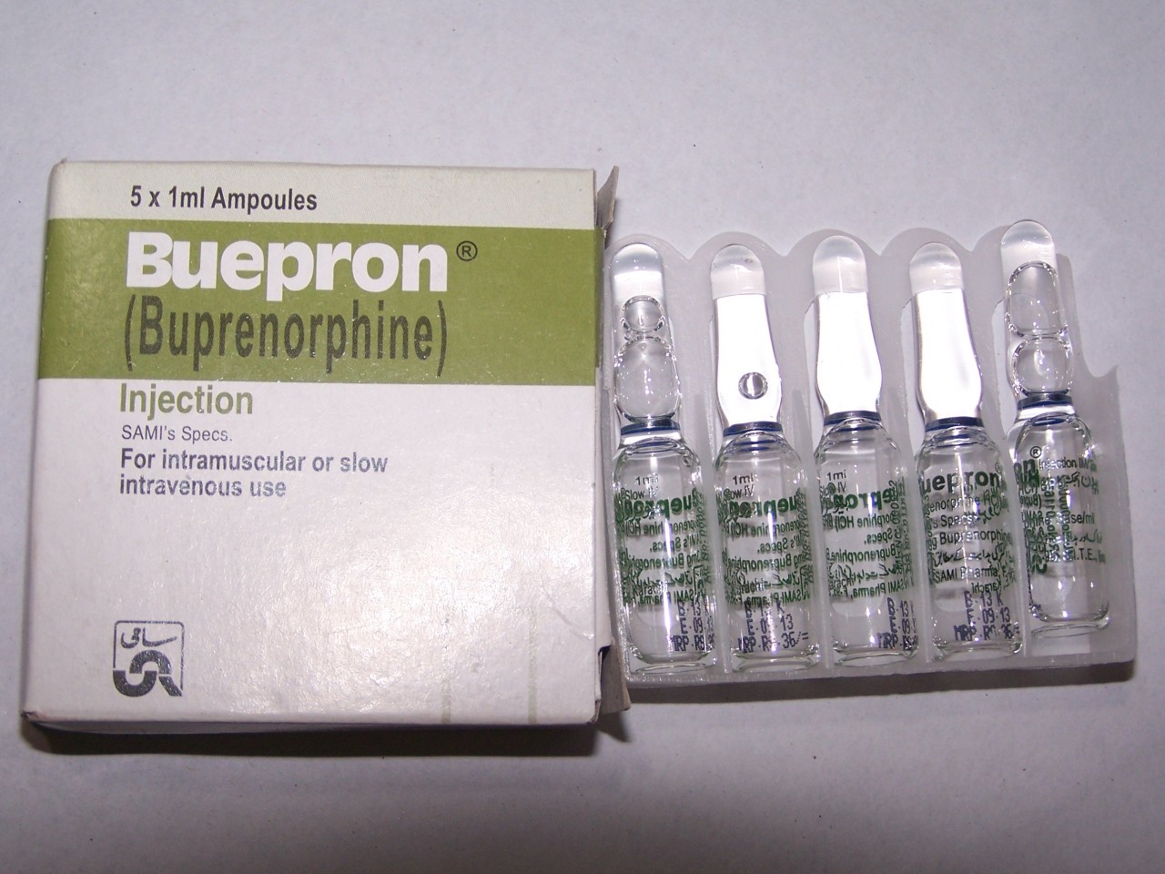 Shop Buepron (Buprenorphine) 0.30mg/ml x 5 Amps-Online at  Xanax 1mg Online Pharmacy