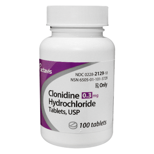 Shop Clonidine HCL 0.3mg x 1Pack-Online at  Xanax 1mg Online Pharmacy