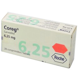 Shop Coreg (Carvedilol) 6.25mg Tablets  x 1's-Online at  Xanax 1mg Online Pharmacy