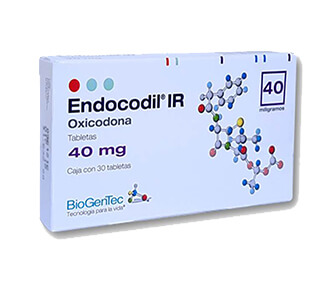 Shop ENDOCODIL IR (OXICODONA) 40MG CX30 TABS  x 1's-Online at  Xanax 1mg Online Pharmacy
