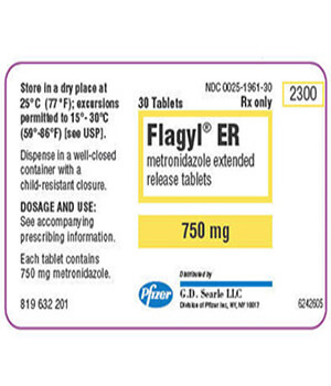 Shop Flagyl ER 750mg tablets  x 1's-Online at  Xanax 1mg Online Pharmacy