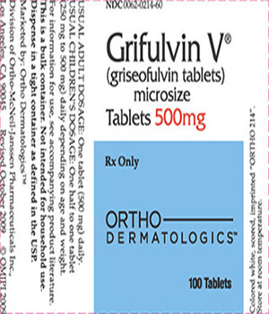 Shop Grifulvin V (Griseofulvin) 500mg Tablets  x 1's-Online at  Xanax 1mg Online Pharmacy