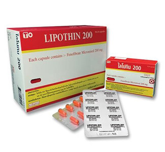 Shop Lipothin (Fenofibrate) 200mg Tablets  x 1's-Online at  Xanax 1mg Online Pharmacy