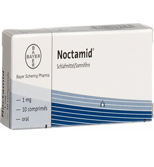 Shop Noctamid Tab 1mg 1x10's-Online at  Xanax 1mg Online Pharmacy