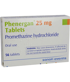 Shop Phenergan (Promethazine) 25mg  x 1's-Online at  Xanax 1mg Online Pharmacy