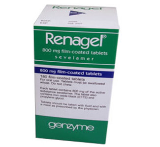 Shop Renagel (Sevelamer) 800mg Tablets  x 1's-Online at  Xanax 1mg Online Pharmacy