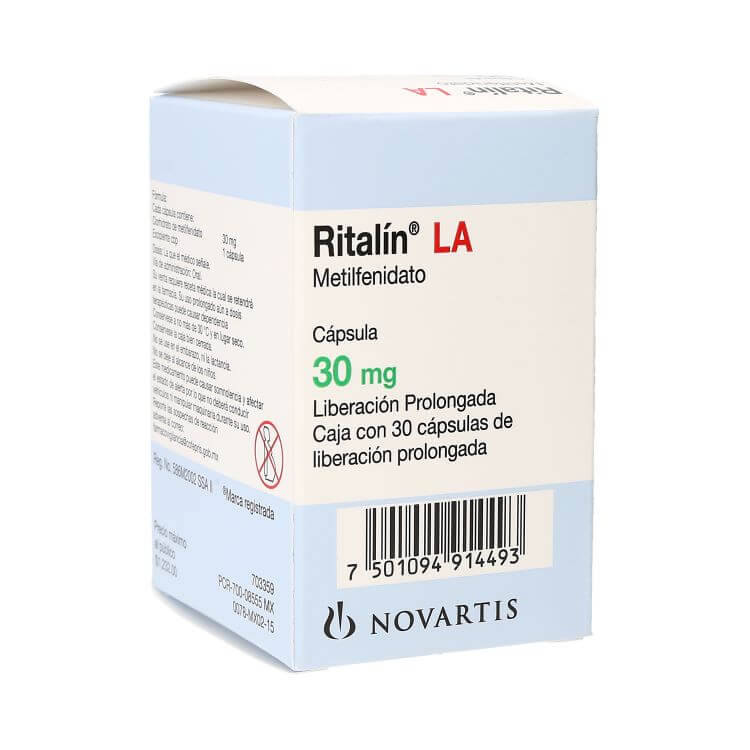 Shop Ritalin LA methylphenidate hydrochloride 30mg x 1Pack-Online at  Xanax 1mg Online Pharmacy