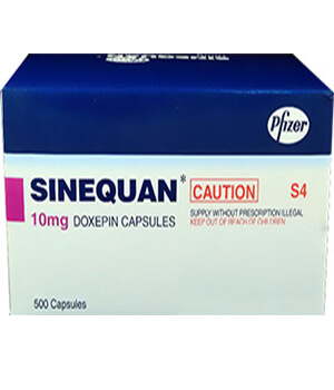 Shop Sinequan (Doxepin) 10mg Capsules  x 1's-Online at  Xanax 1mg Online Pharmacy