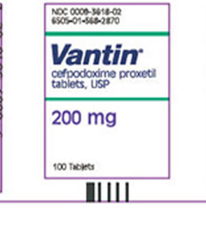 Shop Vantin (Cefpodoxime) 200mg Tablets  x 1's-Online at  Xanax 1mg Online Pharmacy