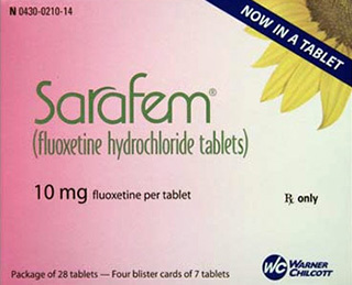 Shop Sarafem (Fluoxetine) 10mg Tablets  x 1's-Online at  Xanax 1mg Online Pharmacy