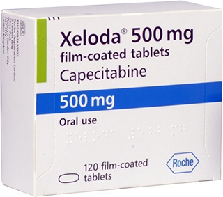 Shop Xeloda (Capecitabine) 500mg Tablets  x 1's-Online at  Xanax 1mg Online Pharmacy